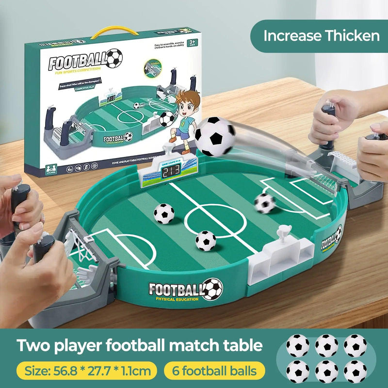 Mini Jogo Futebol de Mesa Portátil Brinquedo Infantil Adulto.