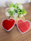 Caixa Coração Acrílica para Conjuntos