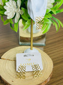 Brinco Inpiração Ellos Banhado a Ouro 18k