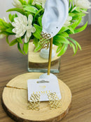 Brinco Inpiração Ellos Banhado a Ouro 18k