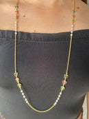 Conjunto Jardim das Borboletas Banhado em Ouro 18k