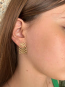 Brinco Inpiração Ellos Banhado a Ouro 18k