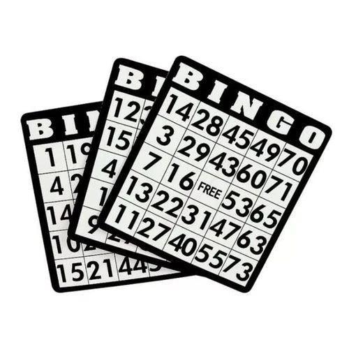 Bingo Profissional de Metal Jogo Lazer com cartelas.