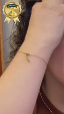 Trio de Brincos Ponto de Luz Banhado a Ouro 18k