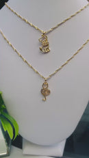 Corrente Pingente Doguinho Banhado a Ouro 18K